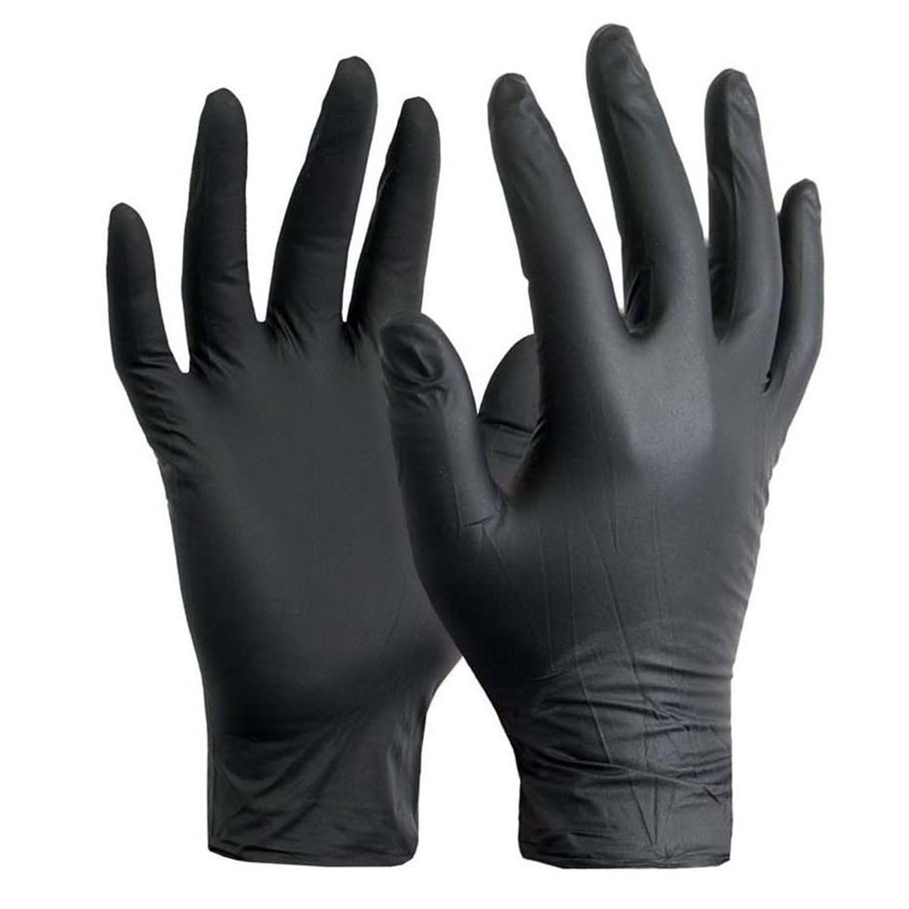 COREMED SİYAH ELDİVEN PUDRASIZ L