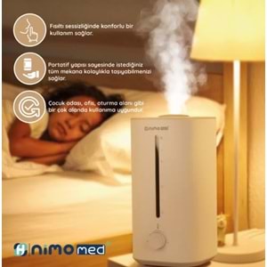 NİMOMED ULTRASONİK HAVA NEMLENDİRİCİ 4 LT