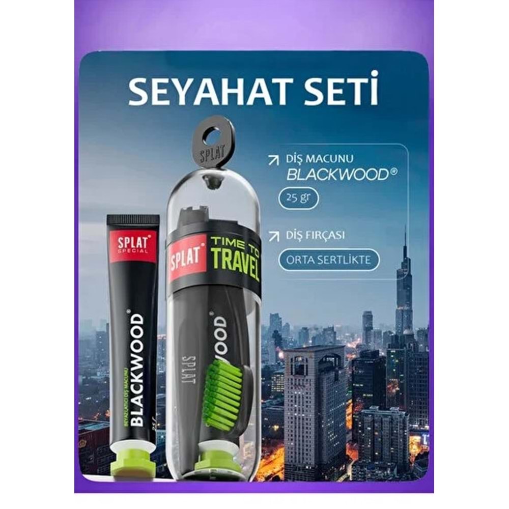 SPLAT DİŞ FIRÇASI+DİŞ MACUNU SEYAHAT SETİ