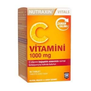NUTRAXIN C VİTAMİNİ 1000 MG 30 TABLET