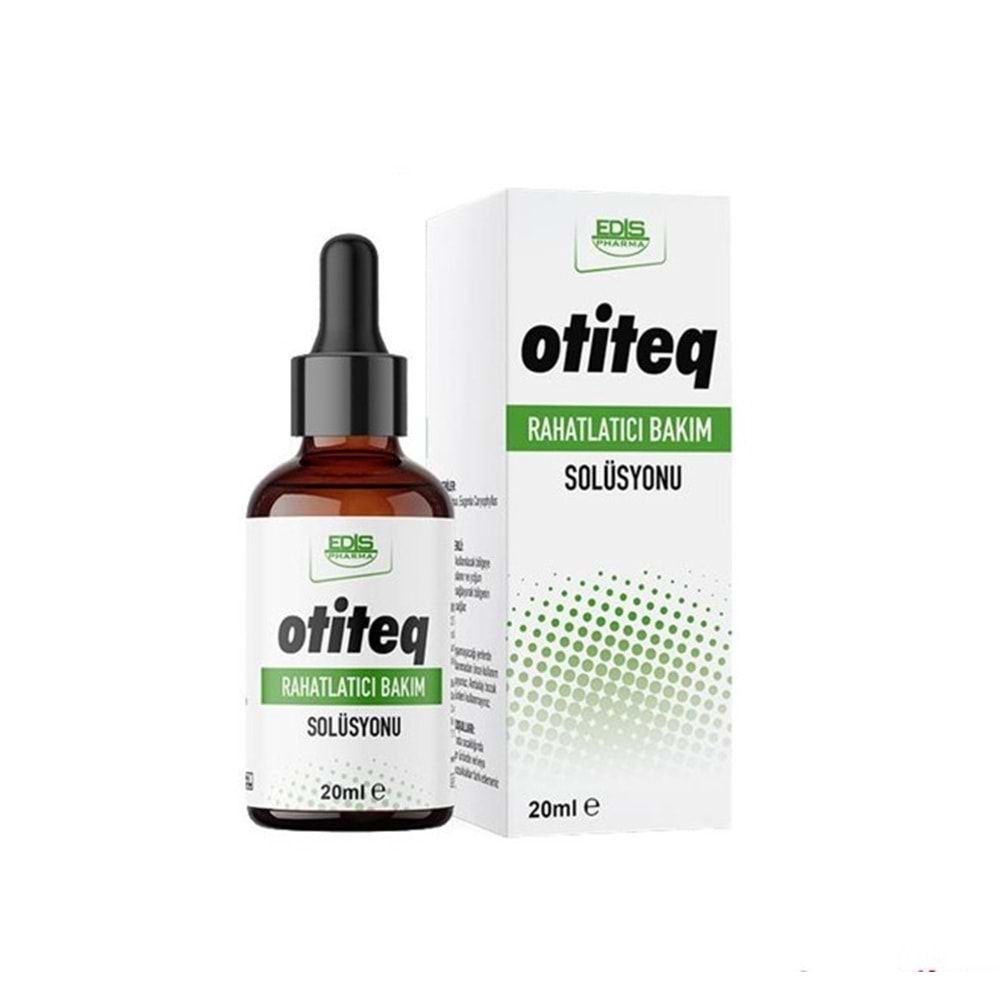 OTİTEQ RAHATLATICI KULAK BAKIM SOLÜSYONU 20 ML