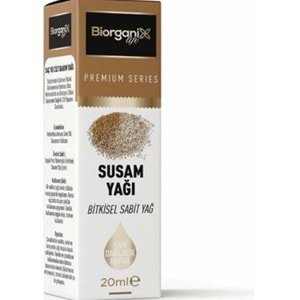 BİORGANİX SUSAM YAĞI 20 ML